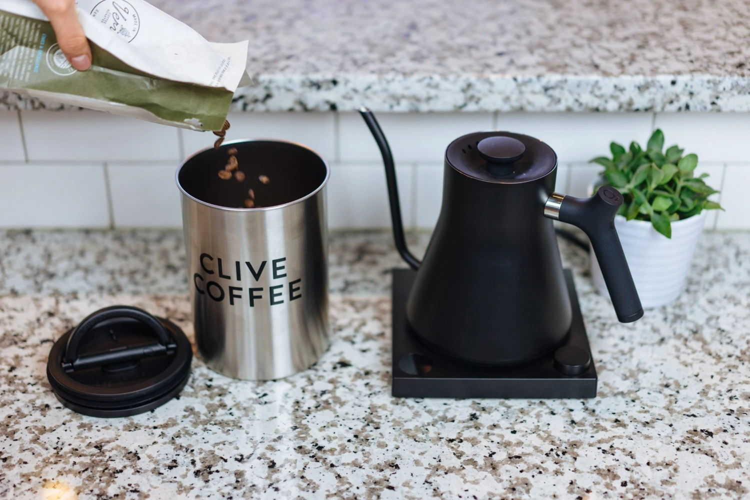 Accessories Airscape Vacuum Sealed Coffee Canister Accessories Airscape Vacuum Sealed Coffee Canister