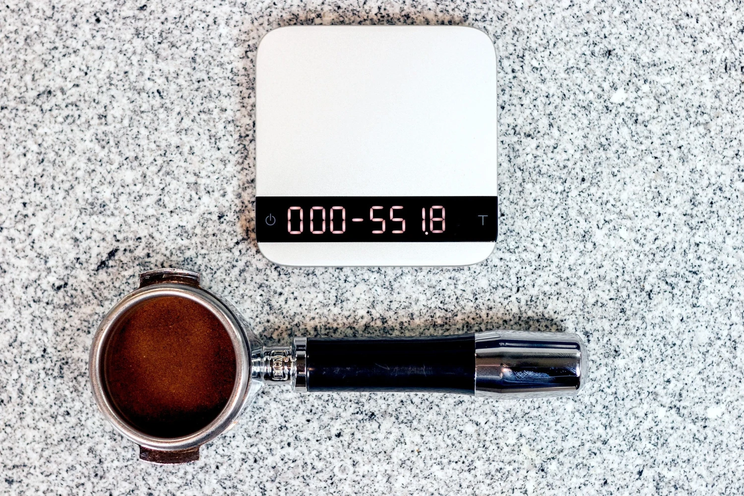 ECM Angled Bottomless Portafilter 7 ECM Angled Bottomless Portafilter