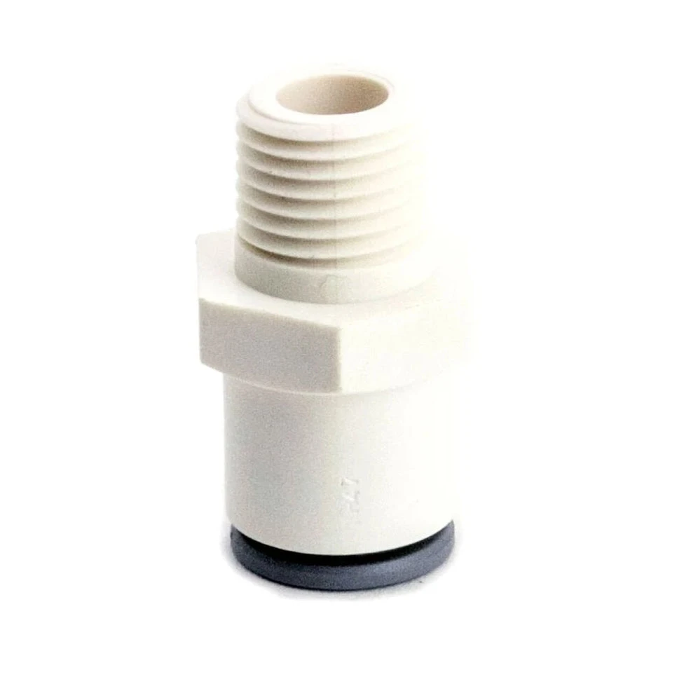 Clive Coffee 1/4 MPT X 3/8 Push Connect Fitting Clive Coffee 1/4 MPT X 3/8 Push Connect Fitting