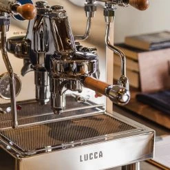 Clive Wood Shop Accessories Style 7 Wood Spouted Portafilter 19 Clive Wood Shop Accessories Style 7 Wood Spouted Portafilter