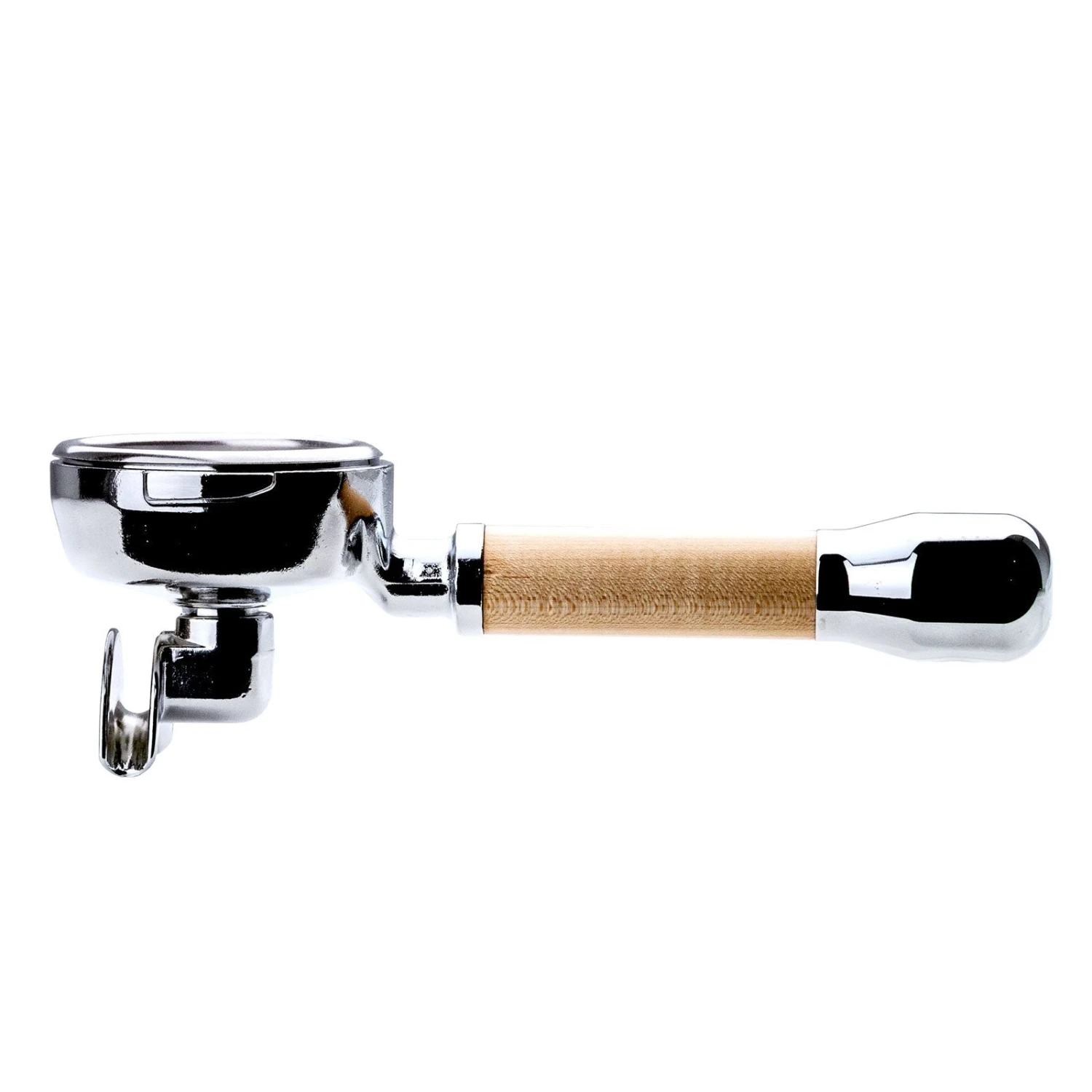 Clive Wood Shop Accessories Style 7 Wood Spouted Portafilter 3 Clive Wood Shop Accessories Style 7 Wood Spouted Portafilter