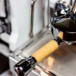 Clive Wood Shop Accessories Style 7 Wood Spouted Portafilter 20 Clive Wood Shop Accessories Style 7 Wood Spouted Portafilter