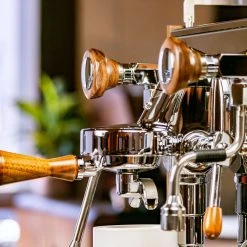 Clive Wood Shop Wood Spouted Portafilter