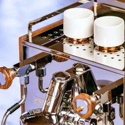 Clive Wood Shop Wood Knobs With Chrome (Set Of 2) Accessories